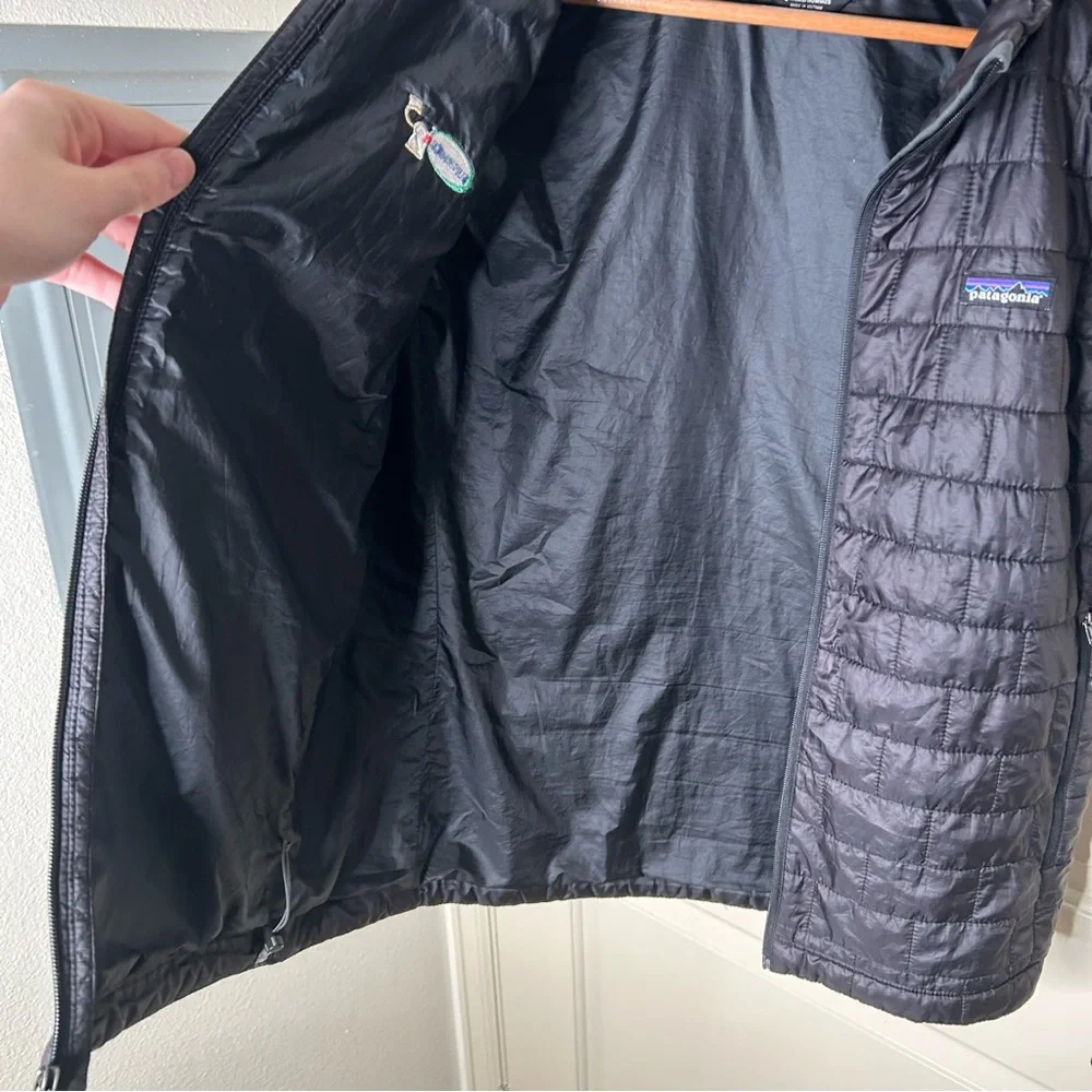 Patagonia Nano Puff Vest Color Black SuperMicro Size Large STY 84242 - Picture 9 of 16